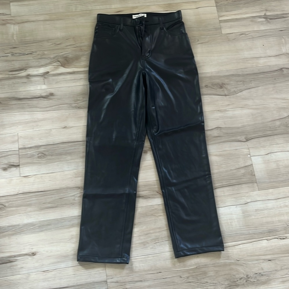 Abercrombie Leather Pants